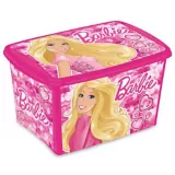 Caixa Decora Barbie 18,7L 40,3x22,8x28,4cm Rosa