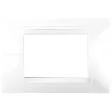 Placa Série Basic Blanco 4x2 Alumínio