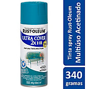 Tinta Spray Acetinado Ultra Cover 430ml Turquesa