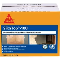 Revestimento Impermeabilizante Semiflexível SikaTop 100 Cinza 18kg Sika