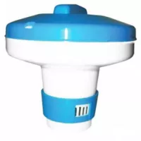 Clorador Flut Mini S/Prato 14Cm, Azul Branco - Netuno
