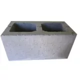 Bloco de Concreto Liso 19x9x39cm Cinza