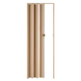 Porta Sanfonada de PVC 210x70cm Bege Prática