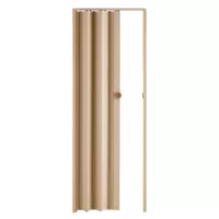 Porta Sanfonada de PVC 210x80cm Bege Easy Lock