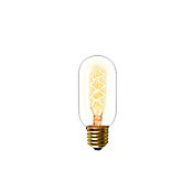 Lmpada LED de Filamento de Carbono T45 Luz Amarela 40W 220V  