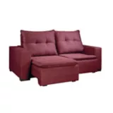 Sofa Signo Monteiro 220x110cm/153x10cm Bordo