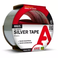 Fita Silver Tape Multiuso 45mmx5m Cinza