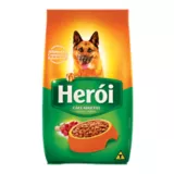 Ração Herói para Cães Adultos Sabor Carne 18Kg