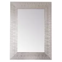 Espelho Decoração 50x70cm Prata