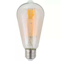 Lâmpada de Filamento LED 6W ST64 E27 Âmbar