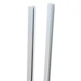 Junção Alumínio Branco 60x2,4x1,2cm Alumifort