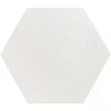 Revestimento Love Hexa WH MLX 17,5x17,5cm White