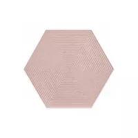 Revestimento Love Hexa PK MLX 17,5x17,5cm Pink