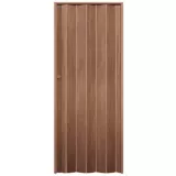 Porta Sanfonada de PVC Decor Wood 70x210cm Castanho Araforros