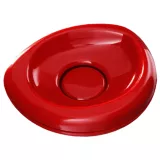 Saboneteira Plástica de Mesa Vermelho