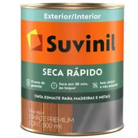 Tinta Esmalte Sintético Acetinado Premium para Madeiras e Metais Branco 900ml