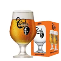 Taça Beer Master Cacildis 14,5cmx8,4cmx8,4cm Ruvolo