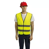 Colete Refletivo Blusão Sem Bolso Wk80 Amarelo Fluorescente Tam. Único Worker