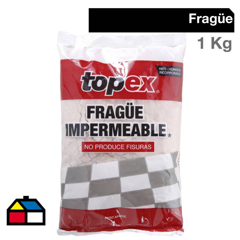 TOPEX - Fragüe piso/muro 1kg