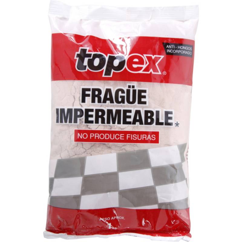 TOPEX - Fragüe piso/muro almond 1kg