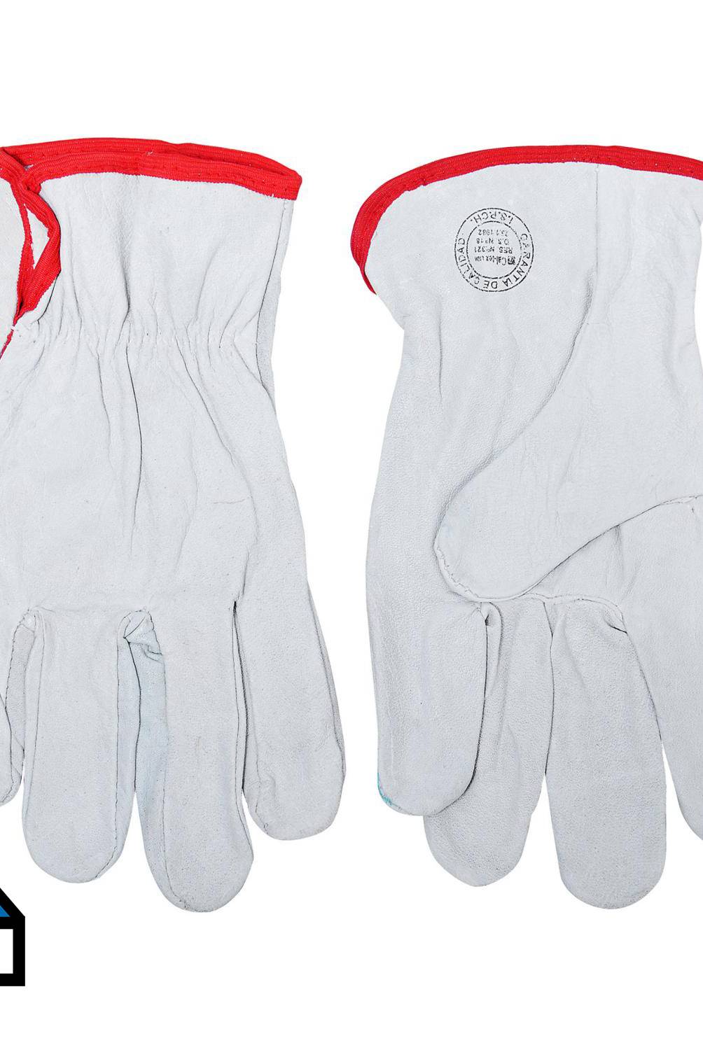 PRO PACK - Pack 10 pares guantes cuero cabritilla supervisor