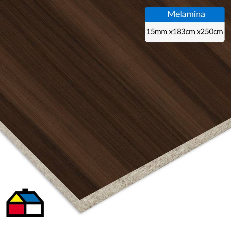 MASISA - Melamina Coigue Chocolate 15mm 183x250 cm
