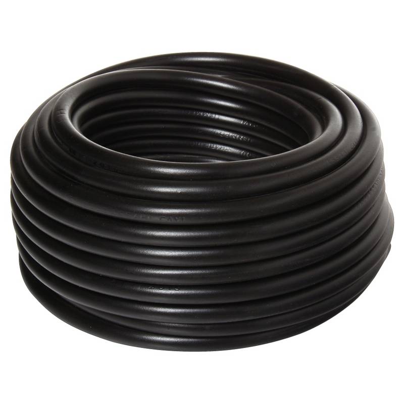 ELFLE - Cordón 2x0,75 mm 10 m  Negro