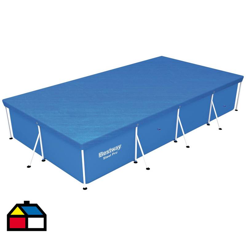 BESTWAY - Cobertor para piscina rectangular 410x226 cm