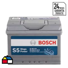 BOSCH - Batería de auto 62 A positivo derecho 560 CCA
