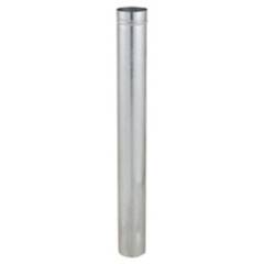 TECNOGALV - Tubo liso acero galvanizado 4.5" 100x11,43x11,43 cm 0,8mm