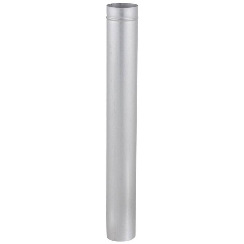 TECNOGALV - Tubo liso acero galvanizado 5" 100x12,7x12,7 cm 0,8mm