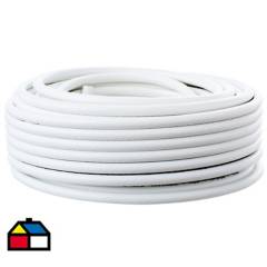 ROIMEX - Cable coaxial RG6 20 metros blanco