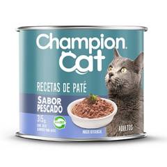 CHAMPION CAT - Alimento húmedo para gato adulto 315 g pescado