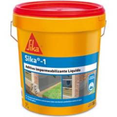 SIKA - Tineta 18 litros Aditivo impermeabilizante fraguado normal Sika 1