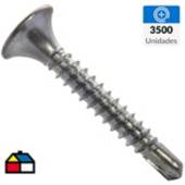 Tornillo Hierro Cincado M2,5x10 - 25 Unidades