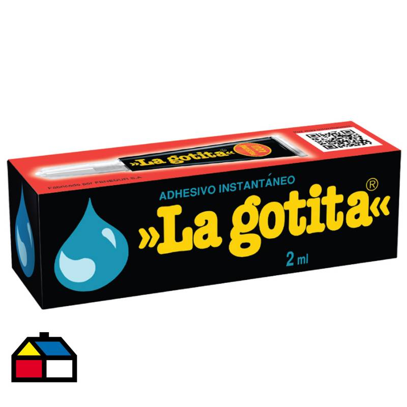 LA GOTITA - Adhesivo instantáneo La Gotita líquido 2 ml