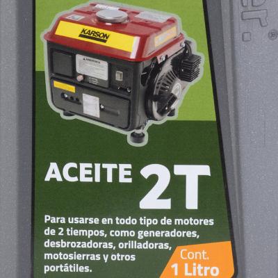 Aceite para generador 2 tiempos 1 litro