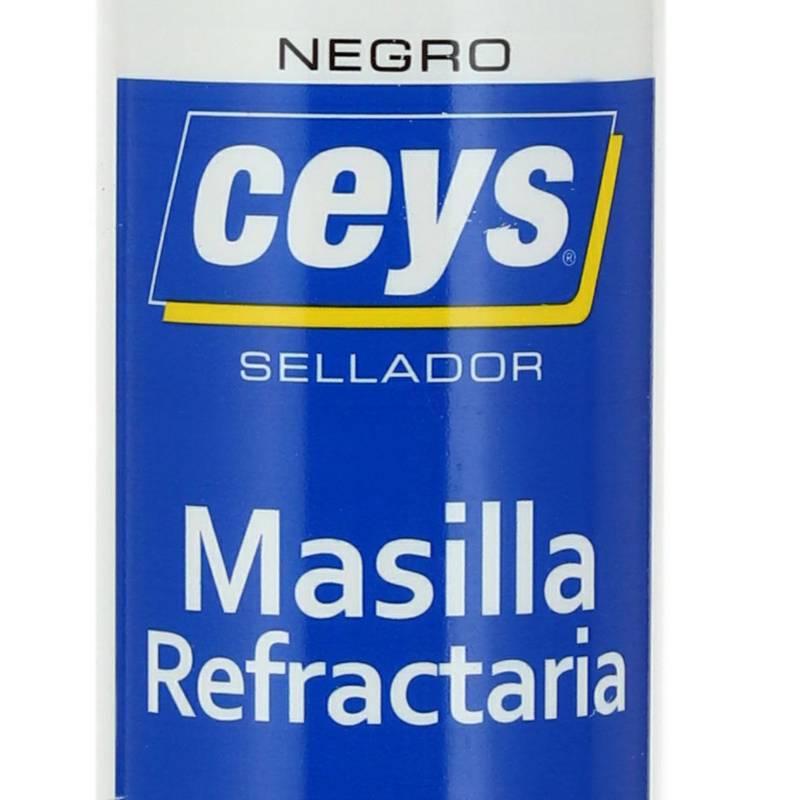 Ceys Masilla refractaria para sellar juntas de estufas, hornos, chimeneas y  puertas cortafuegos de , ceys 310 ml