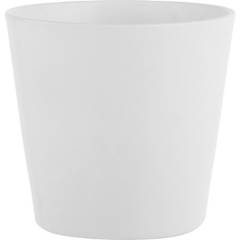 SK - Macetero de cerámica 14 cm blanco