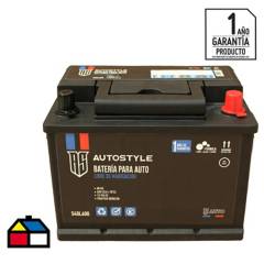 AUTOSTYLE - Batería para auto 60 A positivo derecho 420 CCA