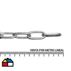 FIXSER - Cadena de eslabón largo 10 mm metro lineal