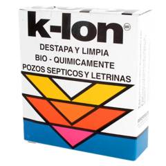 K LON - Limpiador de fosas sépticas 5 sobres