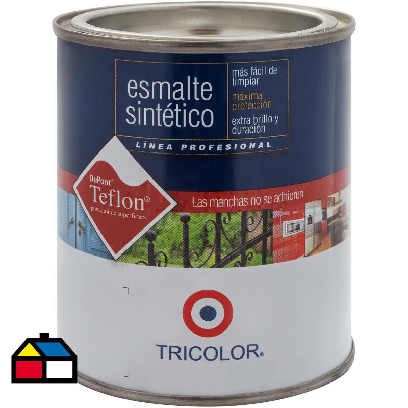 TRICOLOR - Esmalte sintético brillante 400 ml blanco