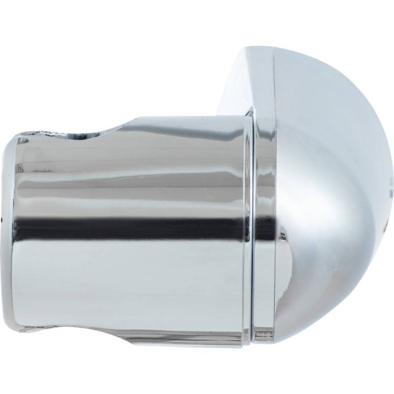 Soporte de ducha con porta jabones (Diámetro de tubo: 22 mm - 25 mm, Cromo)