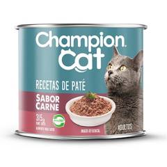 CHAMPION CAT - Alimento húmedo para gato adulto 315 g carne