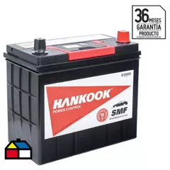HANKOOK - Batería de auto 45 A positivo derecho 430 CCA