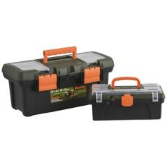 BAUKER - Set de cajas de herramientas plástico 2 unidades