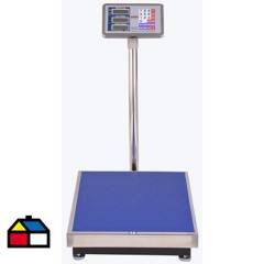 MAIGAS - Balanza electrónica 300 kg gris/azul