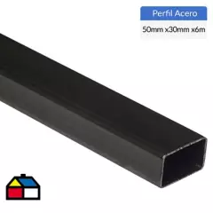 GENERICO - 50x30x2.0mm x6m Perfil tubular rectangular