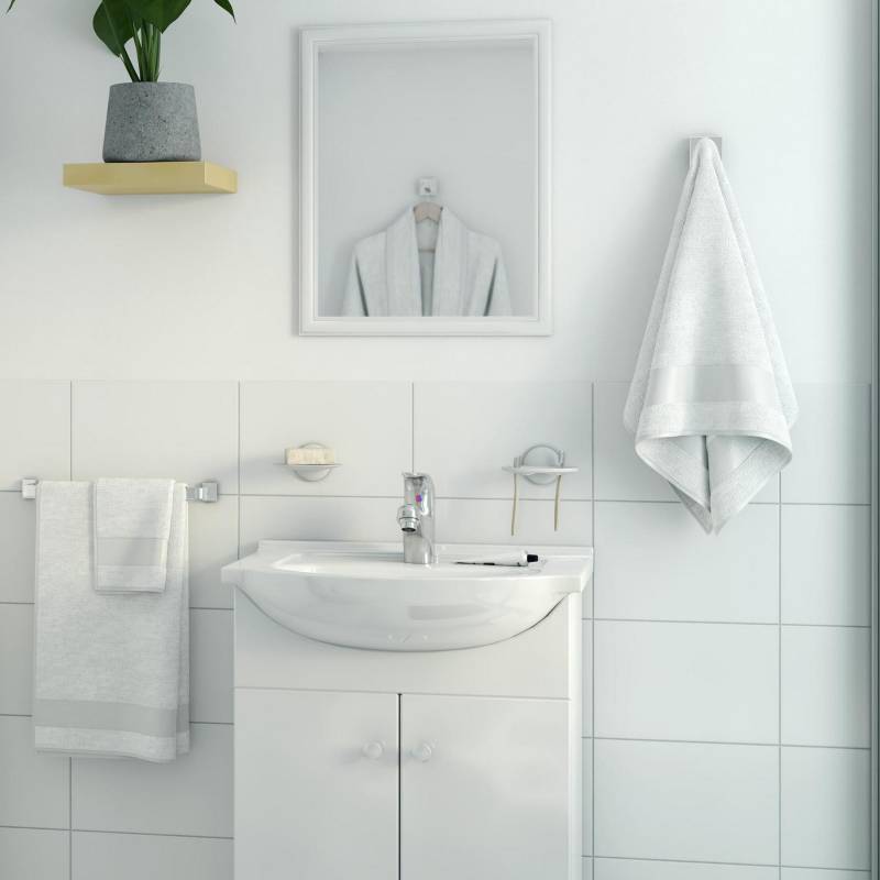 Espejo para baño 40x50x0,2 cm Blanco